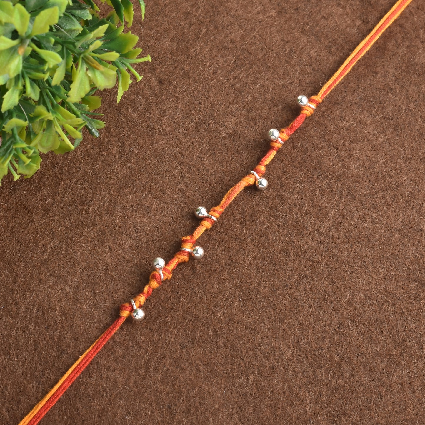 Silver Ghungru Rakhi
