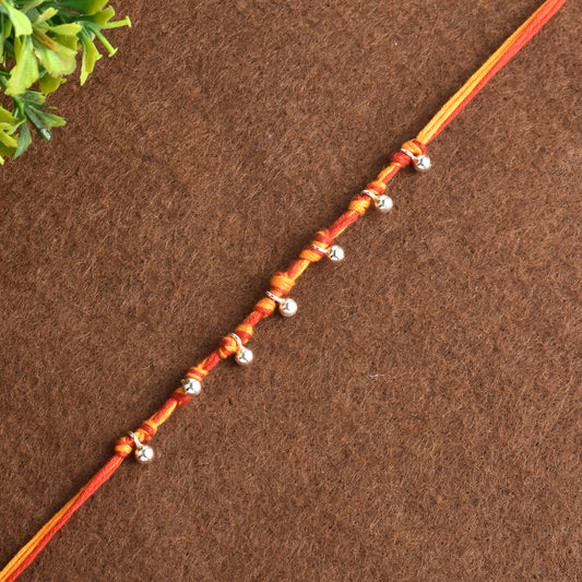 Silver Ghungru Rakhi