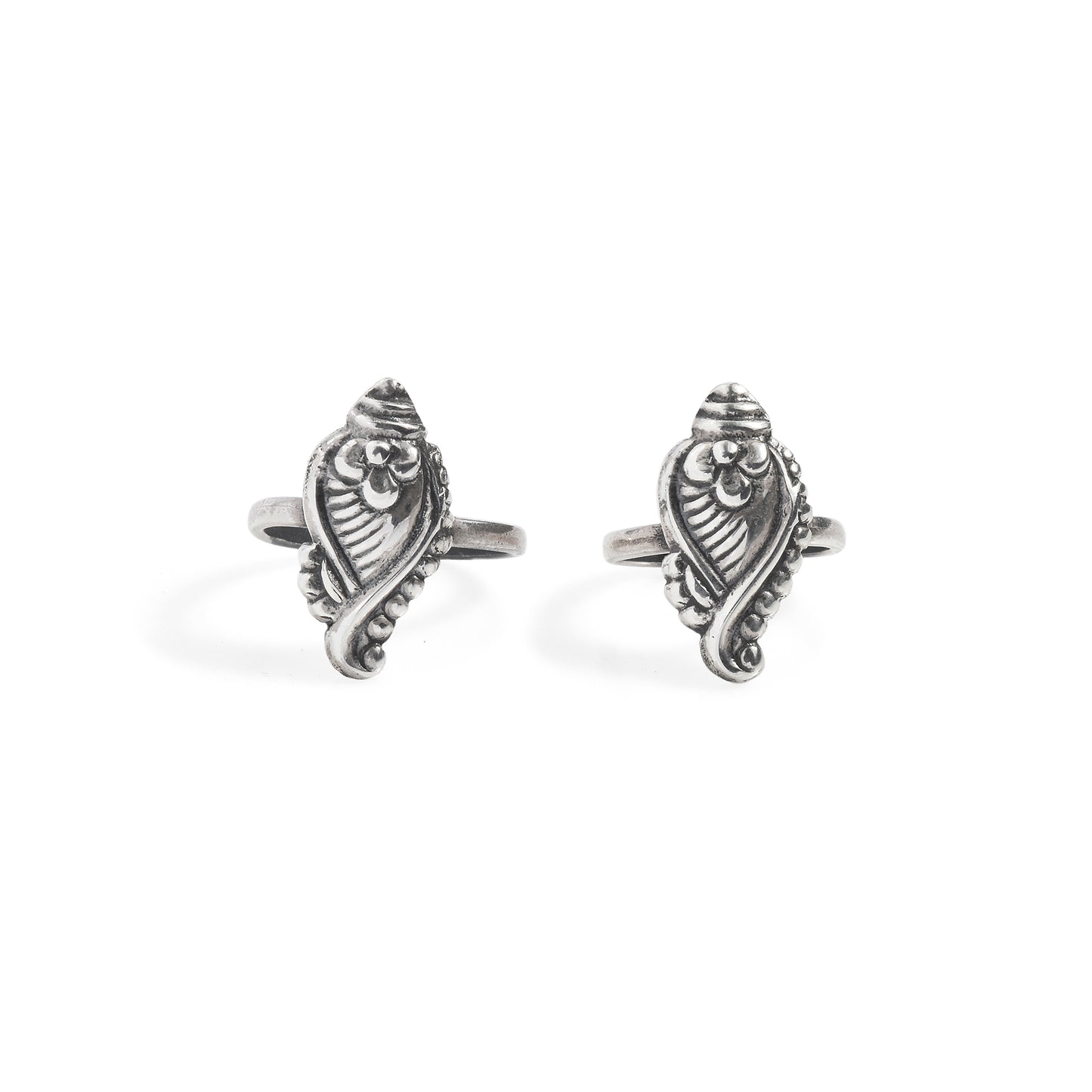 Silver Antique Toe-rings