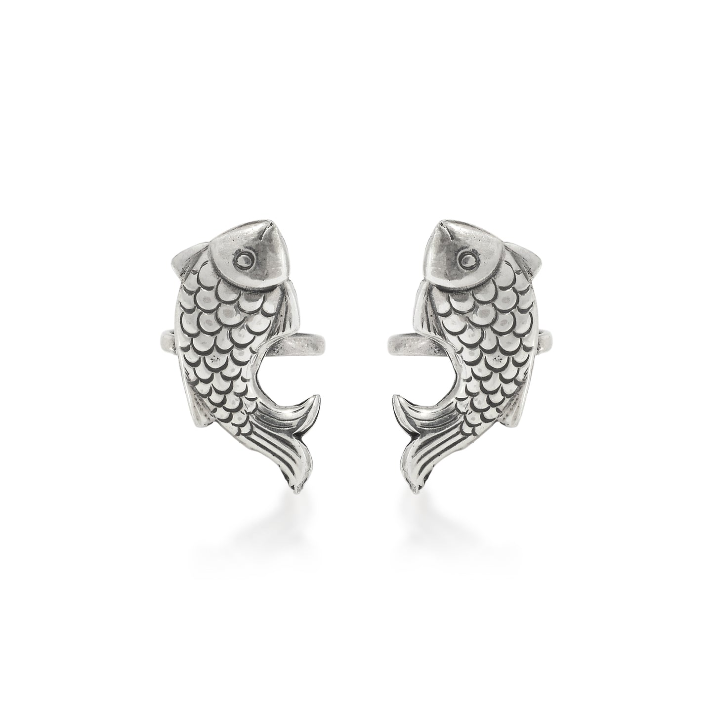 Silver Fish Toe-Rings